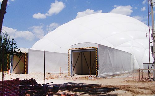 遼寧沈陽(yáng)氣膜污染土處理場(chǎng)